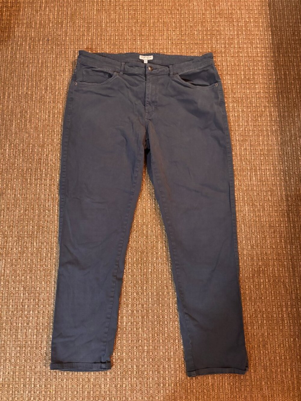 Peter Millar Ultimate Sateen 5-Pocket Pants Navy Blue 36x30